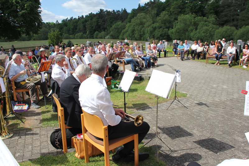 Foto vom Posaunenchor-Jubiläum am 22.05.2022