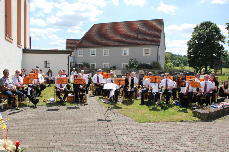 Foto vom Posaunenchor-Jubiläum am 22.05.2022