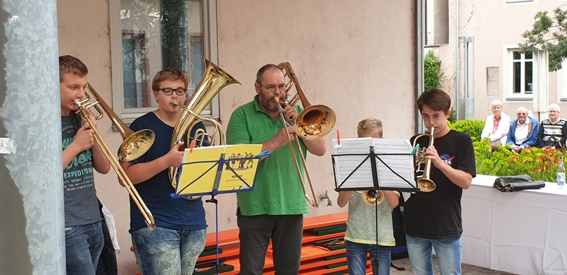 Foto: Martin Burmann Bild zum Sommerserenade des Posaunenchor Kiliansdorf am 14.07.2019