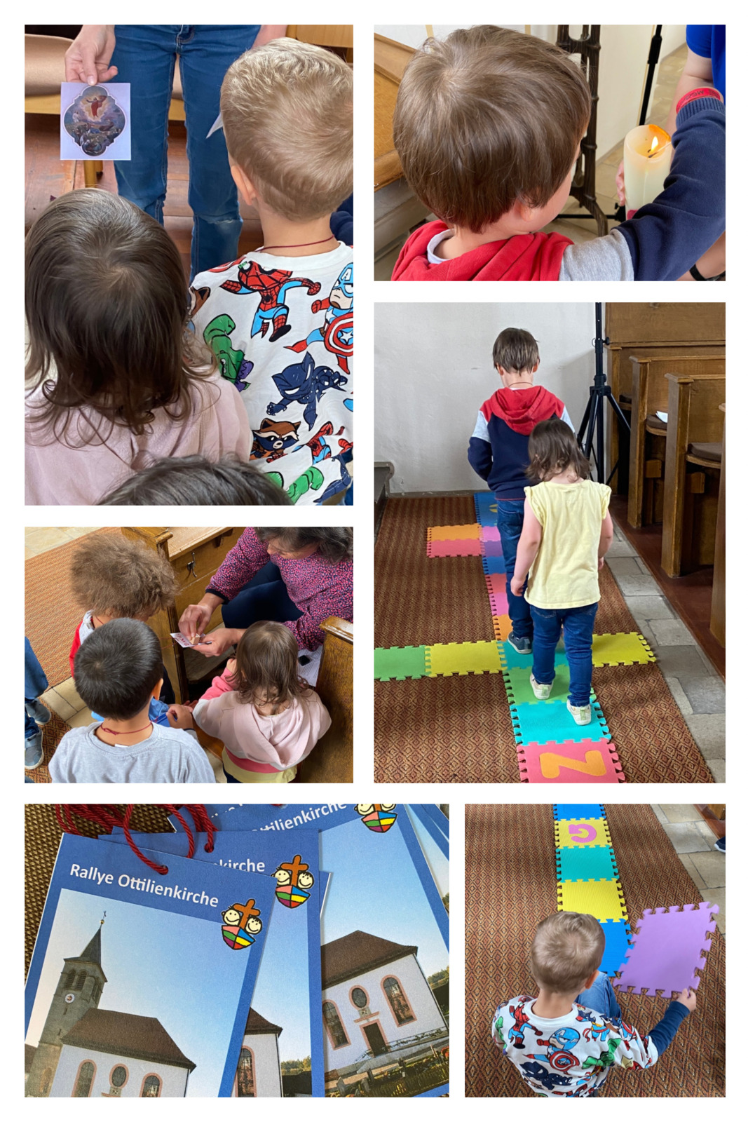 Fotos der Kirchenrallye des Kindergottesdienstes