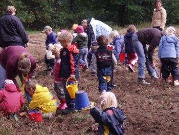 Kinder des Kindergartens