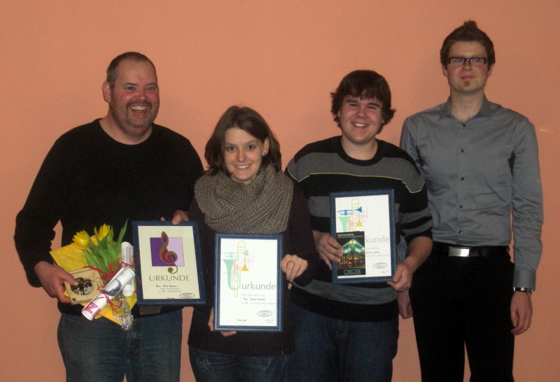 Foto: Edgar Griese Martin Burmann, Johanna Burmann, Dominik Burmann, Florian Bauer